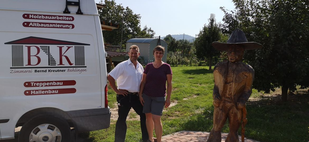 Alexandra und Bernd Kreutner langjährige Kunden der GSM AG