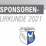 Sponsoren-Urkunde SV Endingen 1921 e.V.