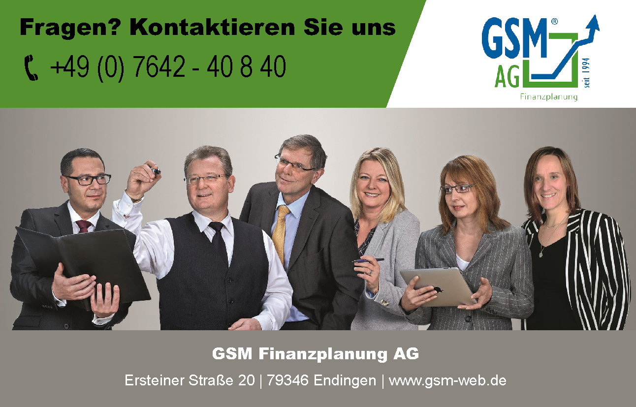 Kontakt Fragen? Kontaktieren Sie uns unter 07642-40840